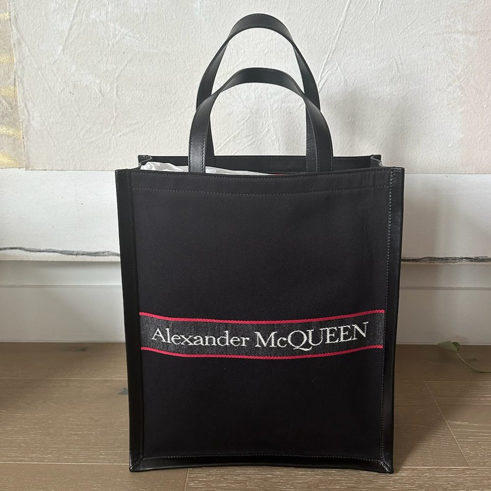 Alexander McQueen Logo Tote